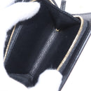 GUCCI GG Marmont Web Sherry Line Wallet Leather Black Gold 719887 Auth 212576M-21