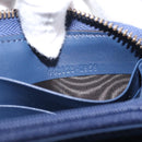 GUCCI GG Marmont Long Wallet Denim Blue Gold 443123 Auth 212577M-24