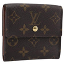 LOUIS VUITTON Monogram Portefeuille Elise Trifold Wallet M61654 LV Auth 212582V-1