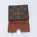 LOUIS VUITTON Monogram Portefeuille Elise Trifold Wallet M61654 LV Auth 212582V-16