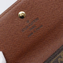 LOUIS VUITTON Monogram Portefeuille Elise Trifold Wallet M61654 LV Auth 212582V-17