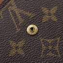 LOUIS VUITTON Monogram Portefeuille Elise Trifold Wallet M61654 LV Auth 212582V-18