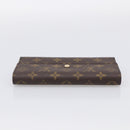 LOUIS VUITTON Monogram Portefeuille International Wallet M61217 LV Auth 212583V-6