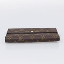LOUIS VUITTON Monogram Portefeuille International Wallet M61217 LV Auth 212583V-7