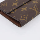LOUIS VUITTON Monogram Portefeuille International Wallet M61217 LV Auth 212583V-9
