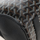 Goyard Herringbone Ardy PM Tote Bag PVC Leather Black Auth 212602SAM-15