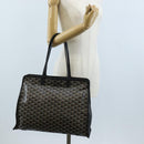 Goyard Herringbone Ardy PM Tote Bag PVC Leather Black Auth 212602SAM-25