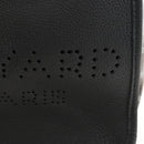 Goyard Herringbone Ardy PM Tote Bag PVC Leather Black Auth 212602SAM-7