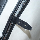 Goyard Herringbone Belcious PM Tote Bag PVC Black Auth 212604V-24