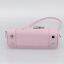 LOEWE x Suna Fujita Hammock 23 Bag Leather 2way Pink Silver Auth 212710SM-12