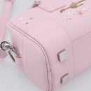 LOEWE x Suna Fujita Hammock 23 Bag Leather 2way Pink Silver Auth 212710SM-14