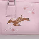 LOEWE x Suna Fujita Hammock 23 Bag Leather 2way Pink Silver Auth 212710SM-19