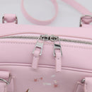 LOEWE x Suna Fujita Hammock 23 Bag Leather 2way Pink Silver Auth 212710SM-21