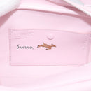 LOEWE x Suna Fujita Hammock 23 Bag Leather 2way Pink Silver Auth 212710SM-22
