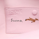 LOEWE x Suna Fujita Hammock 23 Bag Leather 2way Pink Silver Auth 212710SM-23
