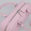 LOEWE x Suna Fujita Hammock 23 Bag Leather 2way Pink Silver Auth 212710SM-6