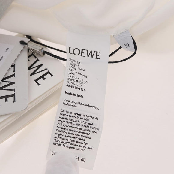 LOEWE x Maruja Mallo Shirt Satin 32 White Auth 212711M