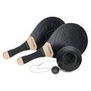 CHANEL Beach Racket And Ball Set Wood Black CC Auth 212715SM-1