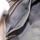 Miu Miu Matelasse Hand Bag Leather 2way Pink Gold Auth 212719A-33