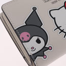 kate spade x Sanrio My Melody Kitty Kuromi Wallet Leather White Auth 212731M-14