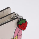 kate spade x Sanrio My Melody Kitty Kuromi Wallet Leather White Auth 212731M-15