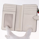 kate spade x Sanrio My Melody Kitty Kuromi Wallet Leather White Auth 212731M-18