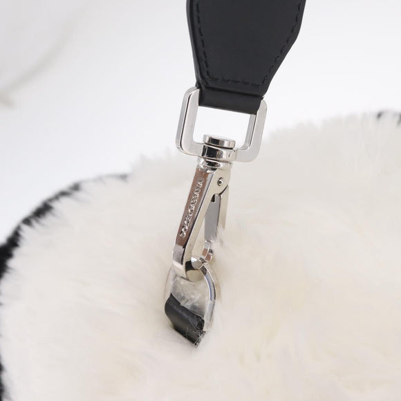 Dolce & Gabbana Jujutsu Kaisen Panda Shoulder Bag Acrylic Fur Auth 212743SM