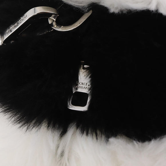 Dolce & Gabbana Jujutsu Kaisen Panda Shoulder Bag Acrylic Fur Auth 212743SM