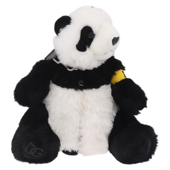 Dolce & Gabbana Jujutsu Kaisen Panda Shoulder Bag Acrylic Fur Auth 212743SM