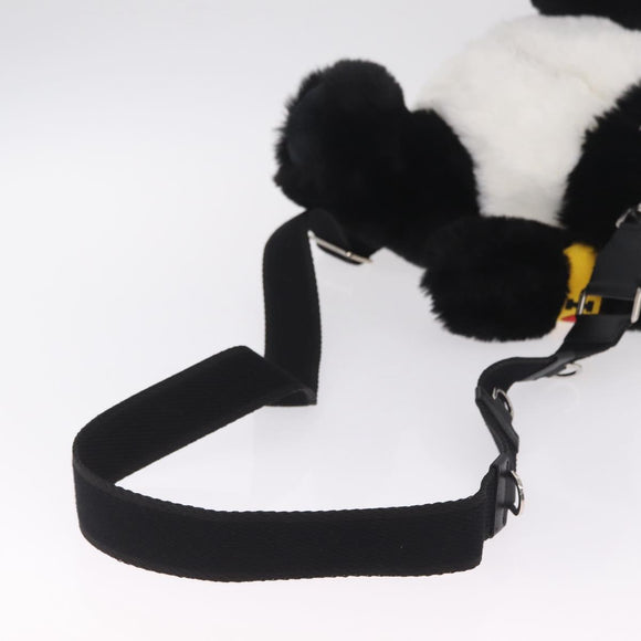 Dolce & Gabbana Jujutsu Kaisen Panda Shoulder Bag Acrylic Fur Auth 212743SM