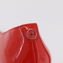 Jimmy Choo x Sailor Moon Heel Sailor Mars Shoes Patent Red White Auth 212746SM-15