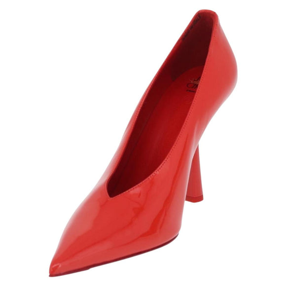 Jimmy Choo x Sailor Moon Heel Sailor Mars Shoes Patent Red White Auth 212746SM