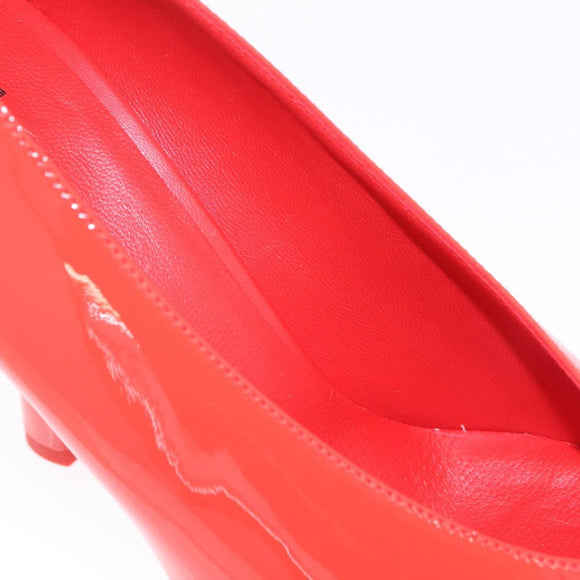 Jimmy Choo x Sailor Moon Heel Sailor Mars Shoes Patent Red White Auth 212746SM
