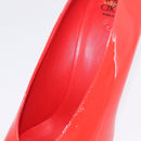 Jimmy Choo x Sailor Moon Heel Sailor Mars Shoes Patent Red White Auth 212746SM-39