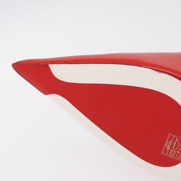 Jimmy Choo x Sailor Moon Heel Sailor Mars Shoes Patent Red White Auth 212746SM