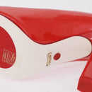 Jimmy Choo x Sailor Moon Heel Sailor Mars Shoes Patent Red White Auth 212746SM-9