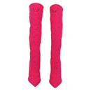 Jimmy Choo JIMMY CHOO × Sailor Moon Long Boots Pink Auth 212747SM-2