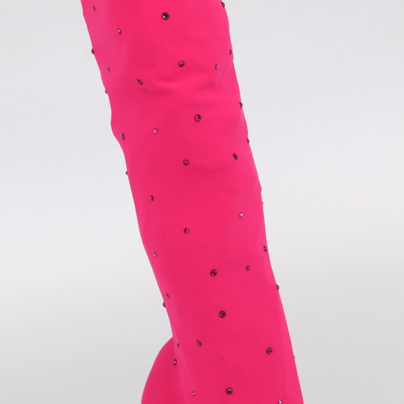 Jimmy Choo JIMMY CHOO × Sailor Moon Long Boots Pink Auth 212747SM