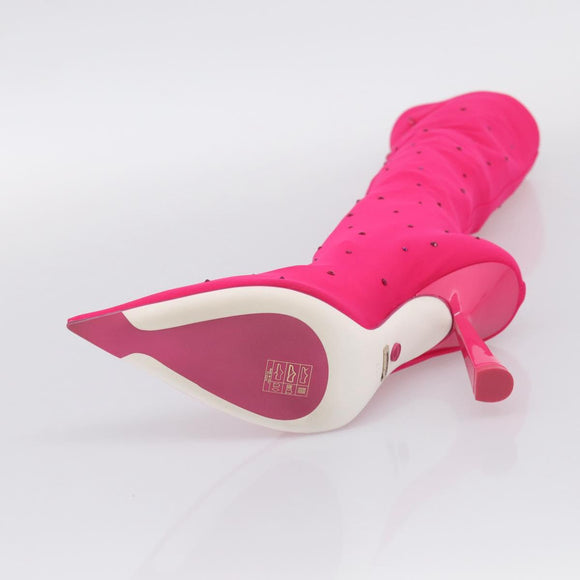 Jimmy Choo JIMMY CHOO × Sailor Moon Long Boots Pink Auth 212747SM