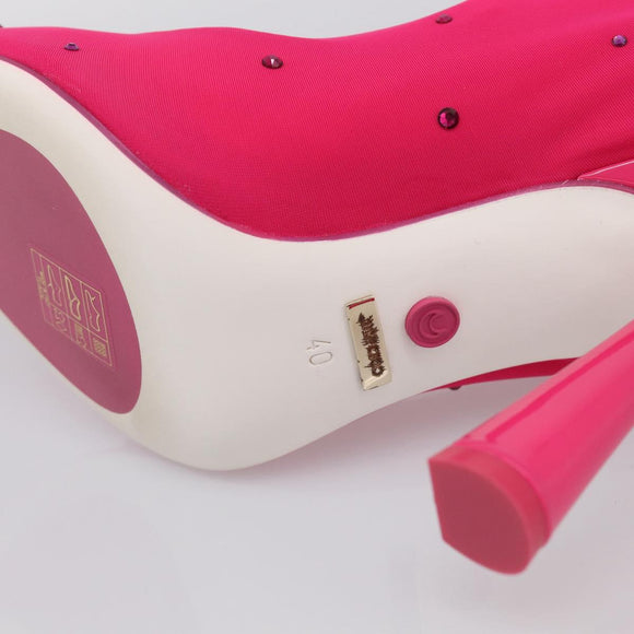 Jimmy Choo JIMMY CHOO × Sailor Moon Long Boots Pink Auth 212747SM