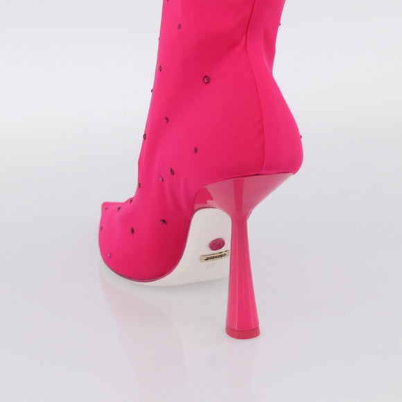 Jimmy Choo JIMMY CHOO × Sailor Moon Long Boots Pink Auth 212747SM
