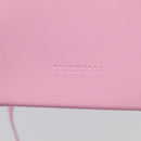 Balenciaga Hello Kitty Hand Bag Leather 2way Pink Black 619043 Auth 212749SM-16