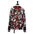 Dolce & Gabbana Jujutsu Kaisen Zip-up Blouson Black Red I9AGGM Auth 212752M-1