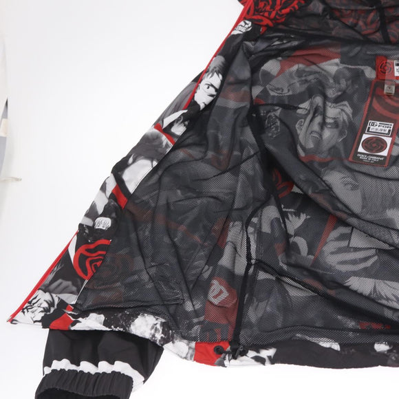 Dolce & Gabbana Jujutsu Kaisen Zip-up Blouson Black Red I9AGGM Auth 212752M