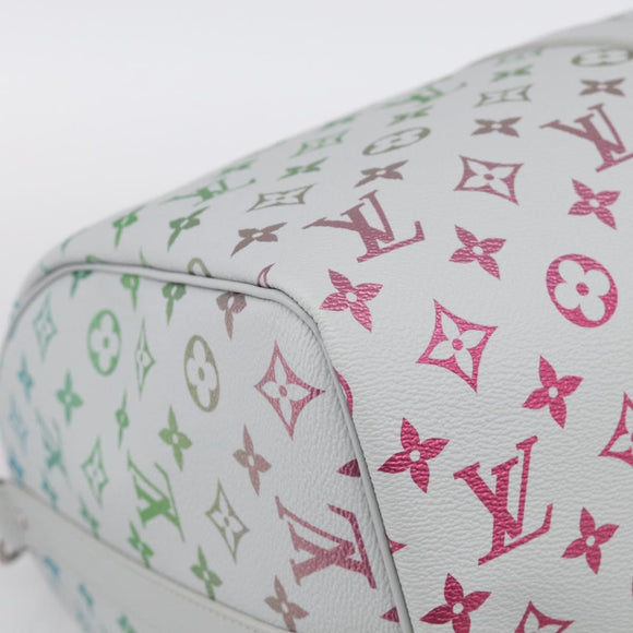 LOUIS VUITTON Monogram Iridescent Keepall Bandouliere 45 M13915 Auth 212753SM