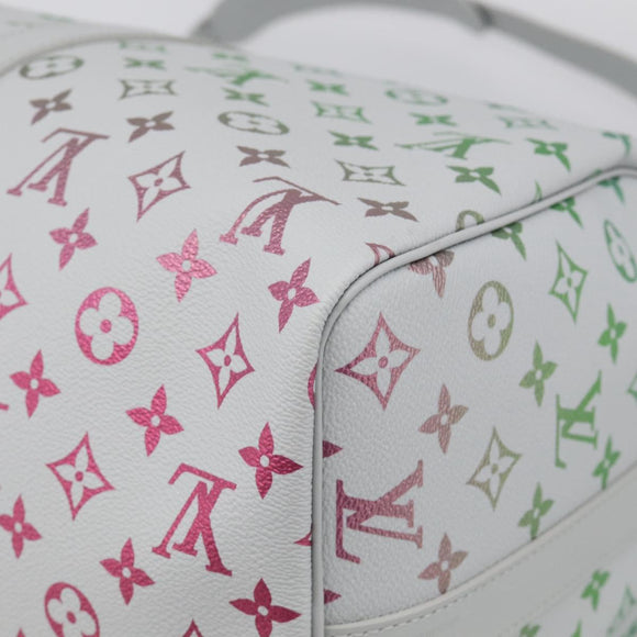 LOUIS VUITTON Monogram Iridescent Keepall Bandouliere 45 M13915 Auth 212753SM