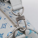 LOUIS VUITTON Monogram Iridescent Keepall Bandouliere 45 M13915 Auth 212753SM-17