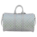 LOUIS VUITTON Monogram Iridescent Keepall Bandouliere 45 M13915 Auth 212753SM-3