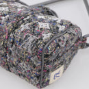 LOUIS VUITTON Monogram Felt Keepall XS Hand Bag Gray M80821 LV Auth 212754SM-14