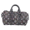 LOUIS VUITTON Monogram Felt Keepall XS Hand Bag Gray M80821 LV Auth 212754SM-2
